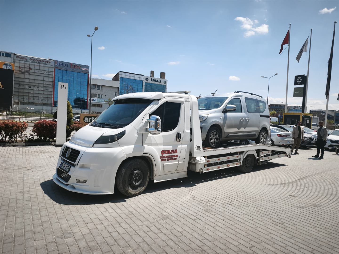 Mamak bölgesinde oto kurtarma hizmeti